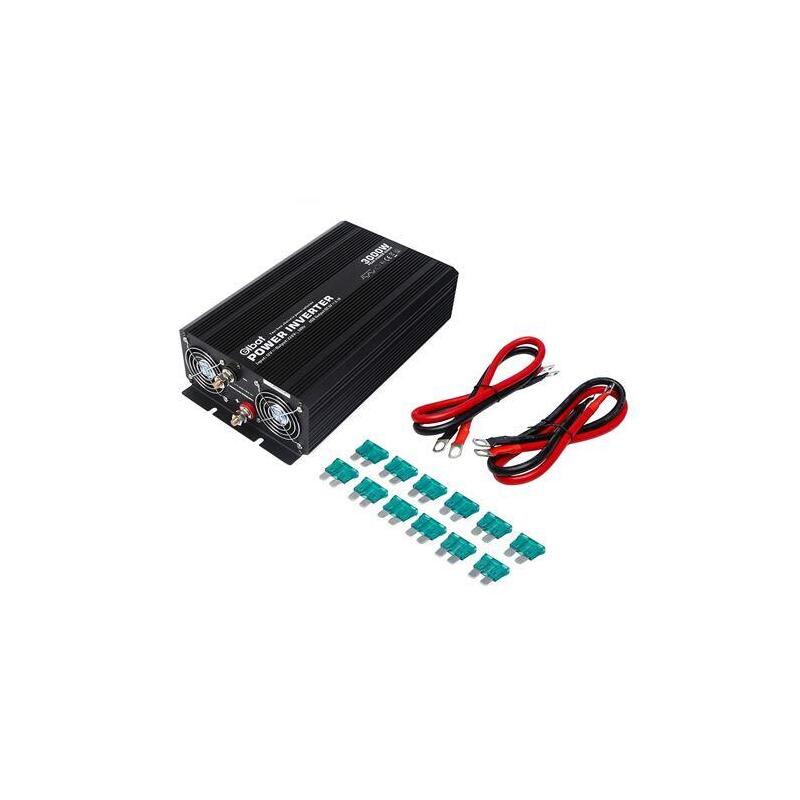 Elbat Convertidor De Corriente 3000w - Negro