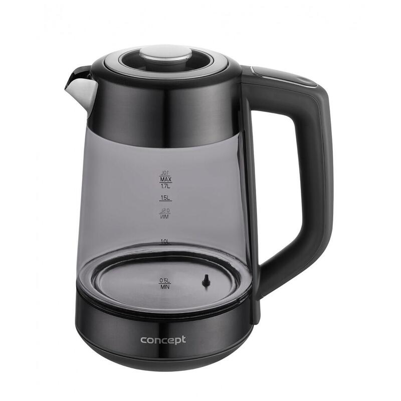 Electric Glass Kettle W Ith Temp.Reg. Rk4195