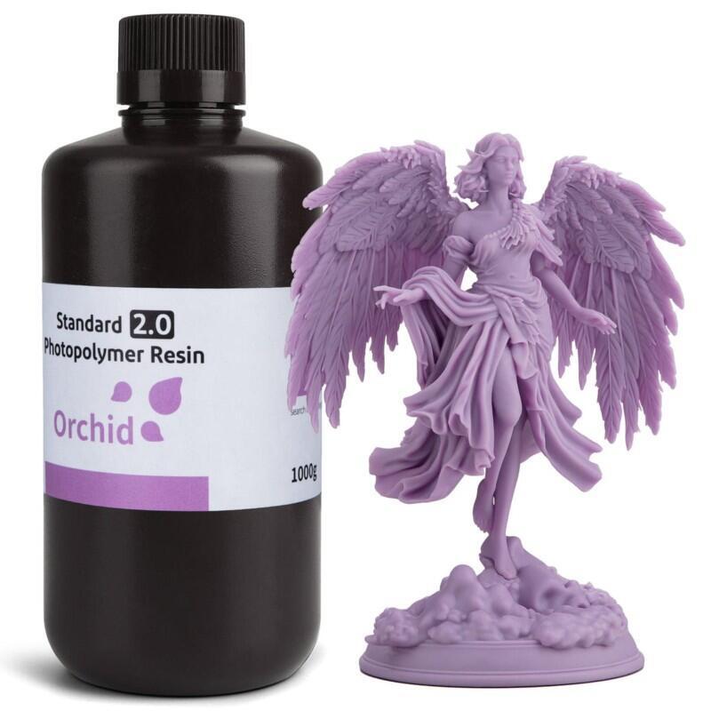 Elegoo Resina Estándar V2.0 Color Orquídea Para Impresoras 3d De Resina Lcd - 1kg