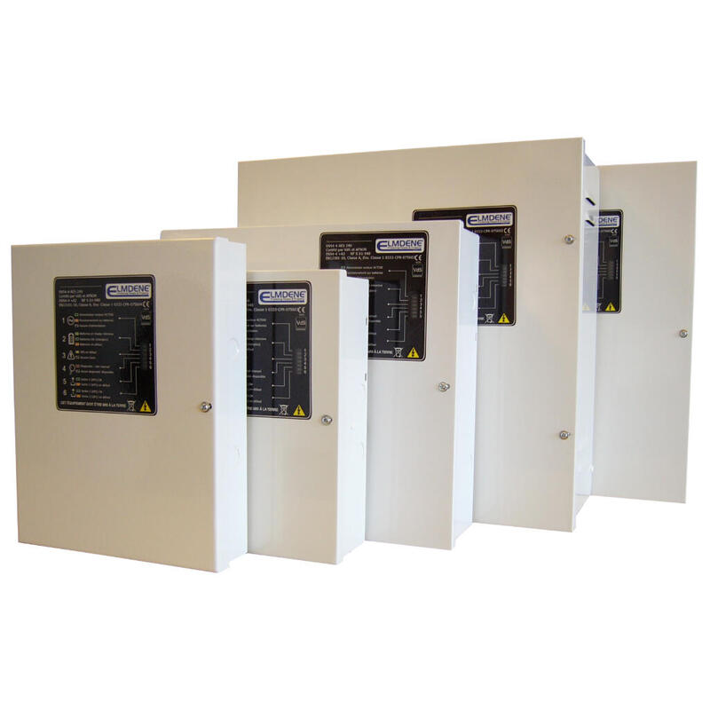 Elmdene 2402st-E Fuente De Alimentación 24v 2a. Para Sistemas Contra Incendios En54