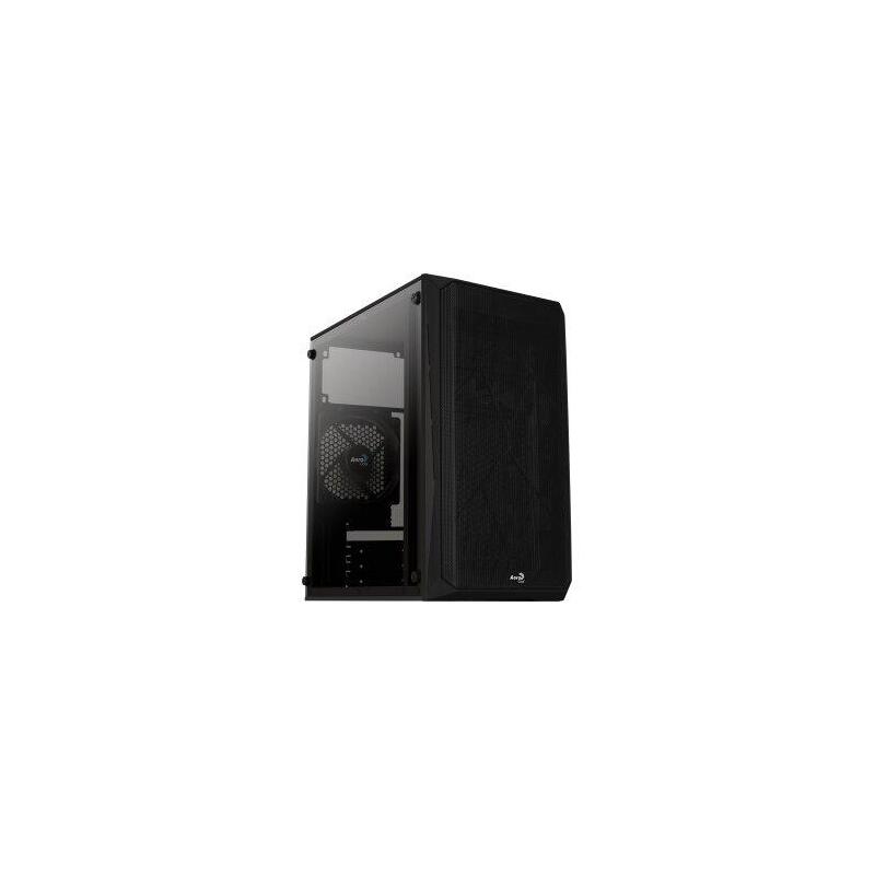 Embalaje Dañado/Desprecintado (Km0) Caja Microatx Gaming Aerocool Cs-107 V1 Frontal DiseãO Mesh Lateral Transparente Acrilico Cash