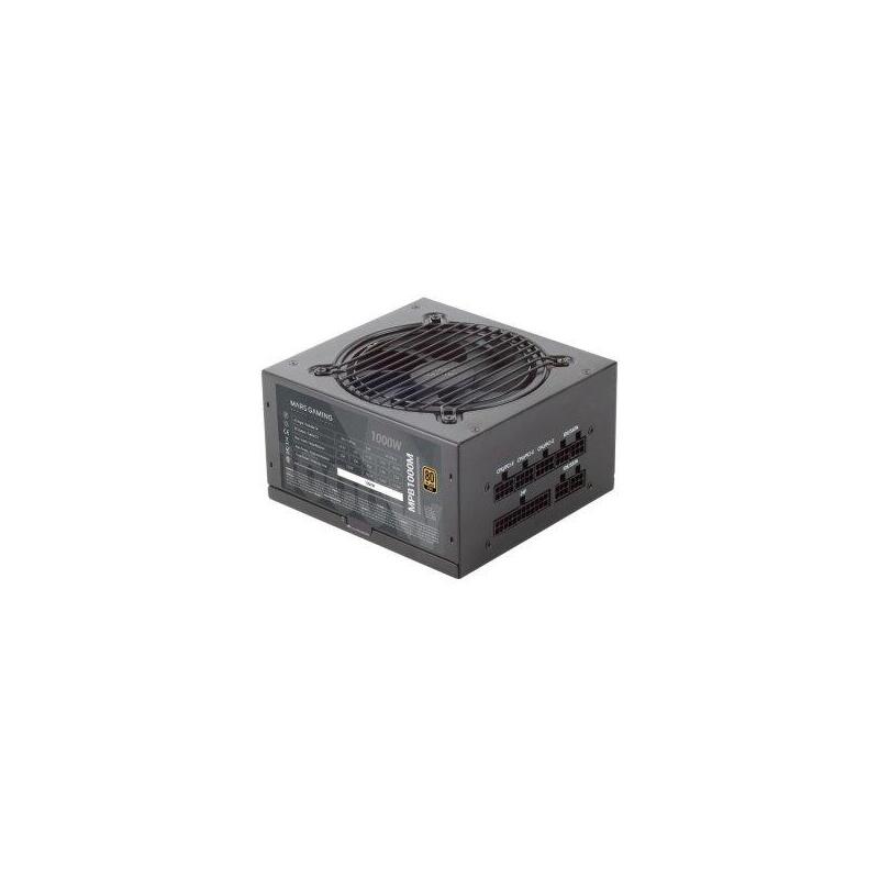 Embalaje Dañado/Desprecintado (Km0) Fuente De Alimentacion Mars Gaming 1000w Modular Certificacion 80+ Gold, Pfc Activo