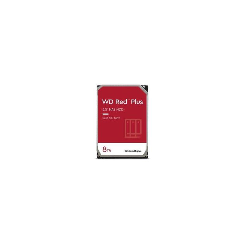 Embalaje Dañado/Desprecintado (Reacondicionado) Disco Duro 8tb Western Digital Red Plus Sata6g (Nas Hard Drive) Wd80efpx