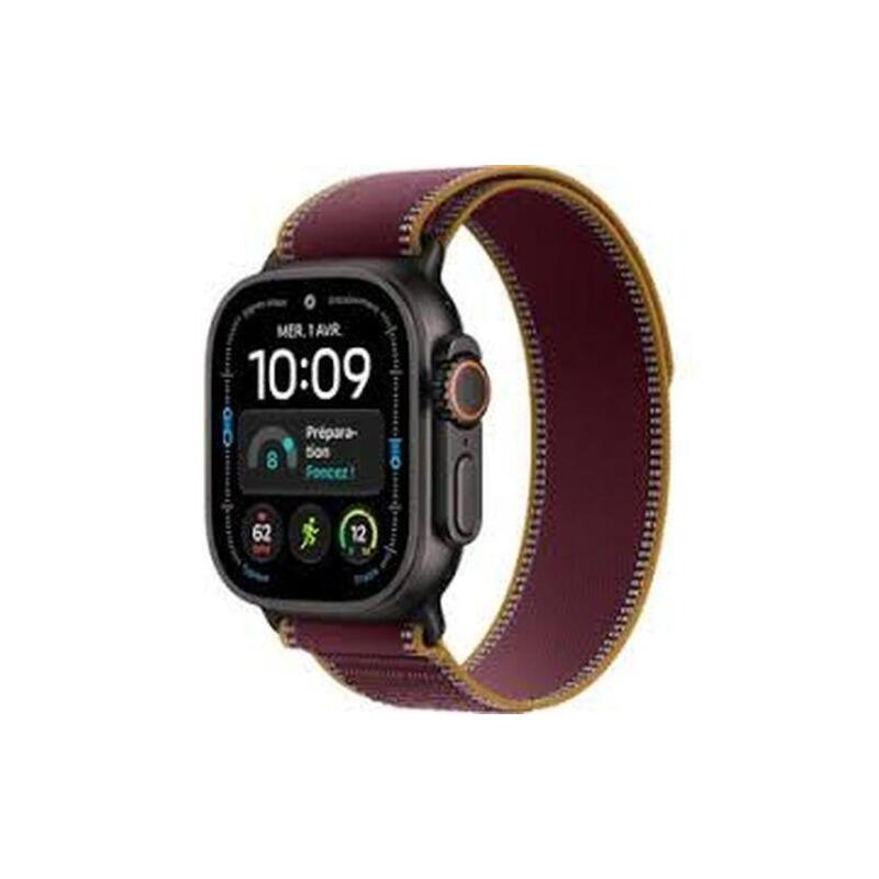 Embalaje Deteriorado - Apple Watch Ultra 4 (2026) Gps + Cellular 5g 49mm Black Titanium Case With Burgundy Trail Loop M/L Eu Mjc44 - Only Box Damage 195951218519-D