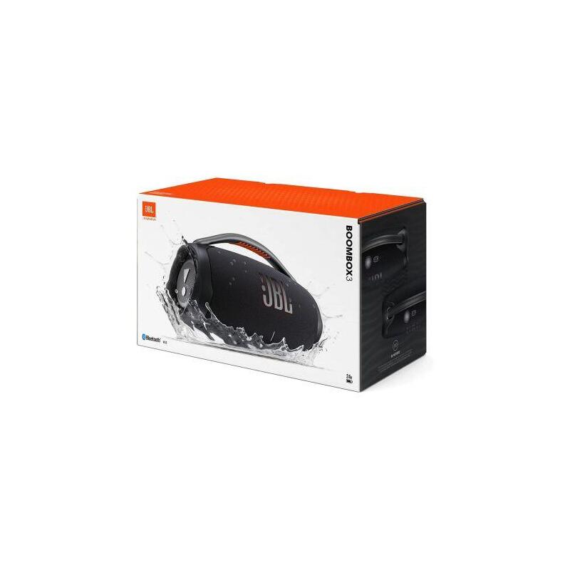 Embalaje Deteriorado - Jbl Boombox 3 Portable Bluetooth Party Speaker Black Eu - Only Box Damage 6925281998768