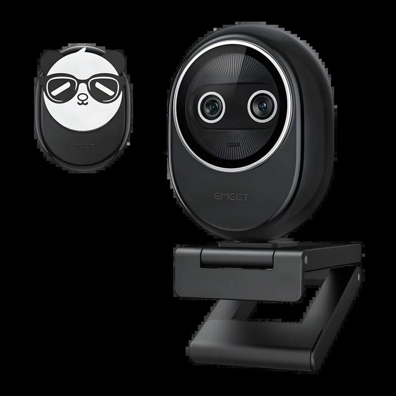 Emeet Piko+ 4k 30fps 3 Micrófonos Con Reducción De Ruido Negro Webcam