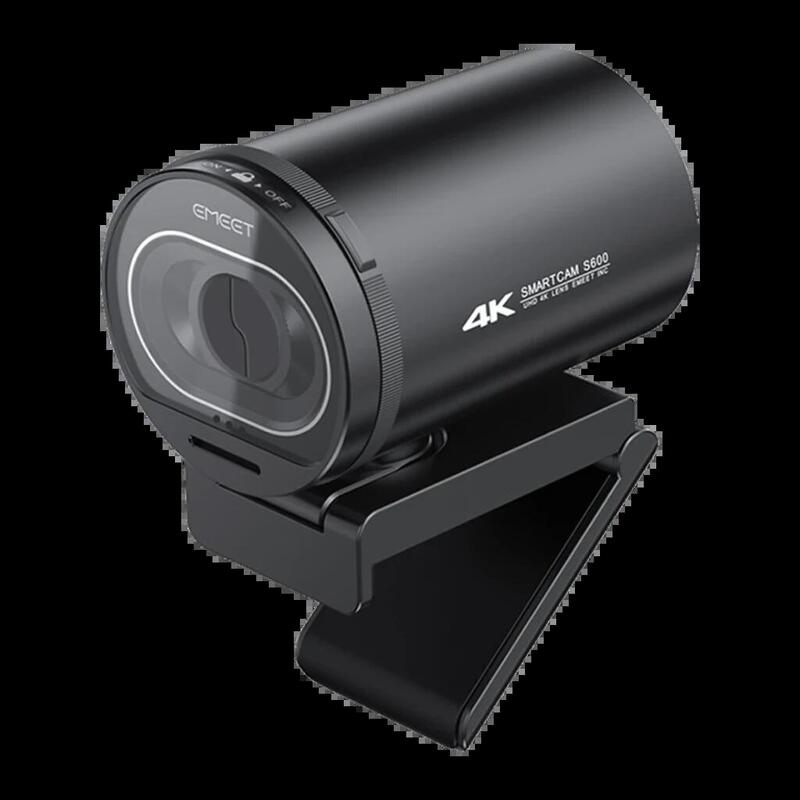 Emeet Smartcam S600 4k Ultra Hd Con Micrófono Negro 30fps Autoenfoque Webcam