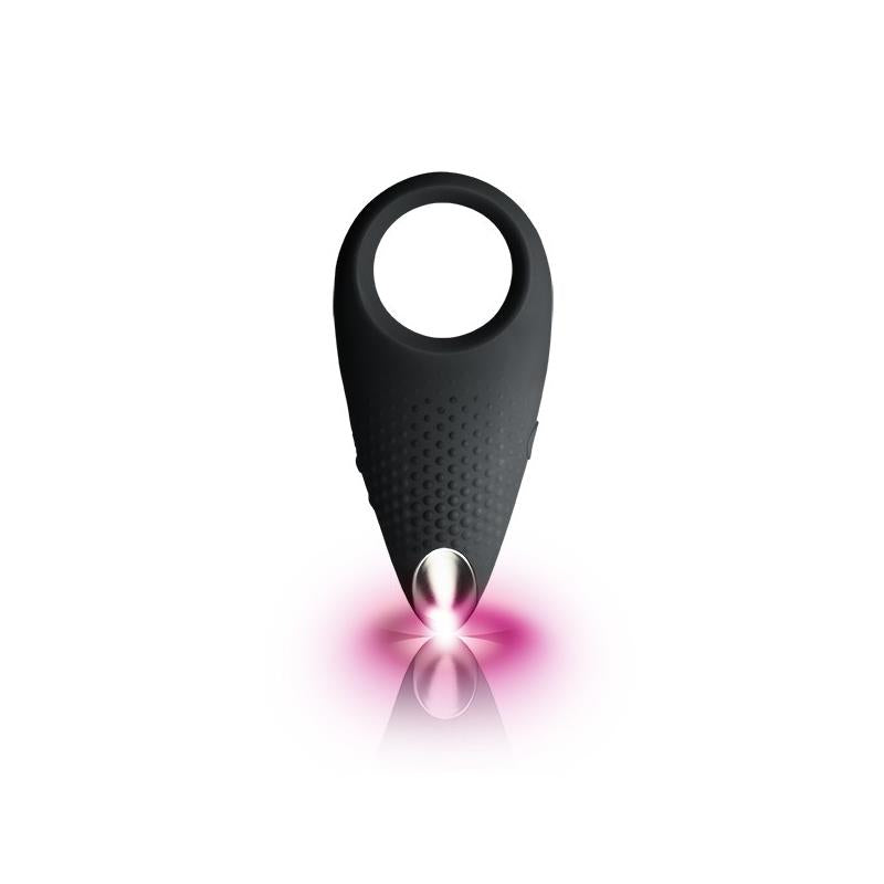 Estimulador Parejas Recargable Rocks-Off Empower - Negro