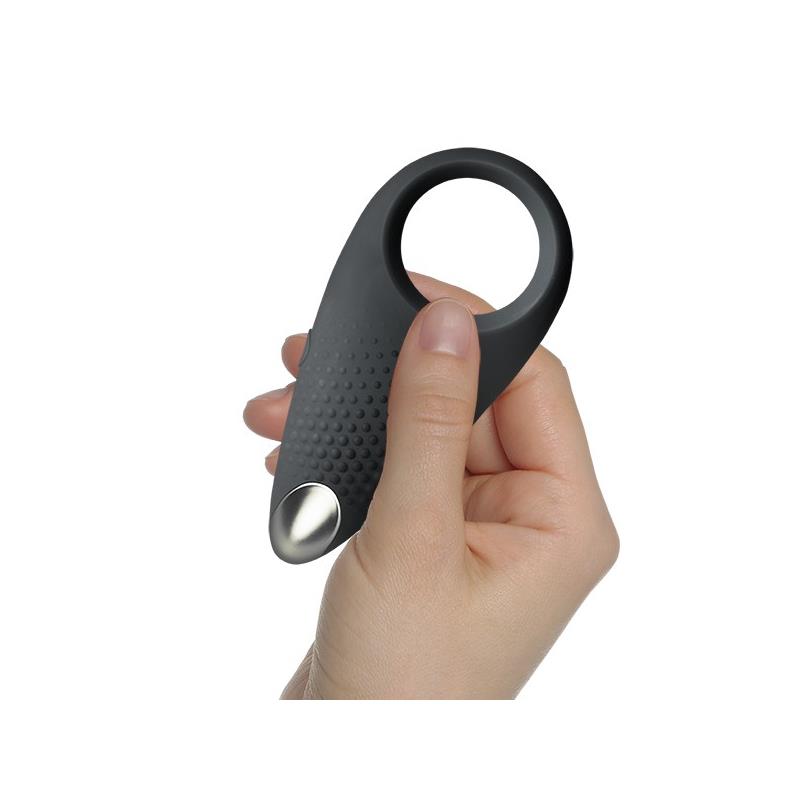 Estimulador Parejas Recargable Rocks-Off Empower - Negro
