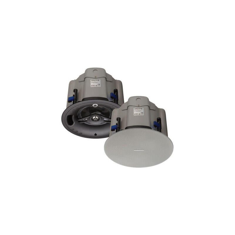 (En Cajas De 2 Inseparables Precio Unitario Por Altavoz) Crestron Saros 6.5 In. 2-Way In-Ceiling Speaker, White Textured, Single (Must Be Ordered In Multiples Of 2) (Saros Ic6t-W-T-Each) 6507531