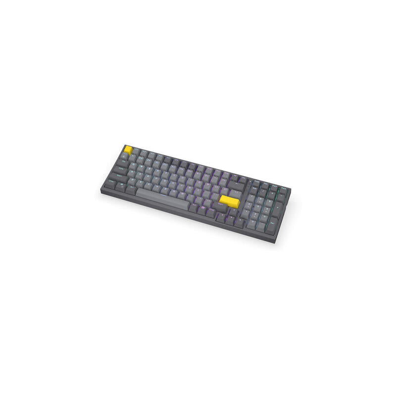 Endorfy Celeris 1800, Teclado Para Juegos Gris, Diseño Ee. Uu., Endorfy Yellow De Gateron Ey5a124
