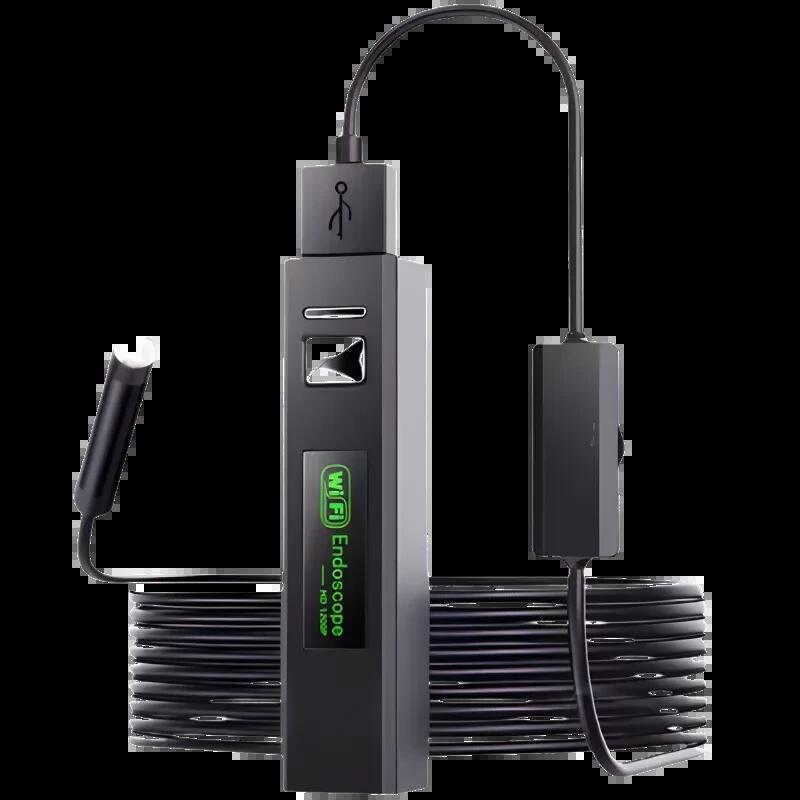 Endoscopio Wifi 8mm Auto Focus 5mp (Android/Iphone) Cable Flexible 3.5 M