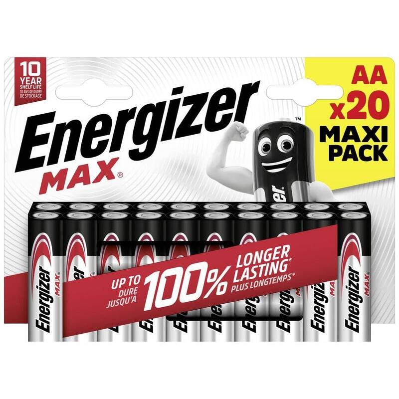 Energizer Bateria Alkaline, Mignon, Aa, Lr06, 1.5v