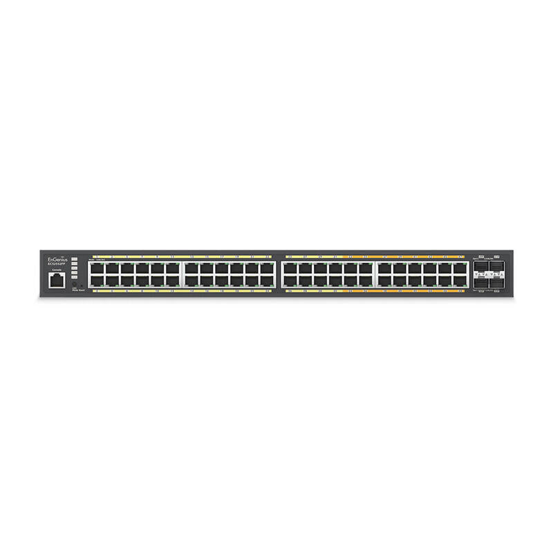 Engenius Cloud Managed Switch 32-Port Gbe 16-Port Multi-Gbe Poe 740w, 4x Sfp, L2, Ecs2552fp