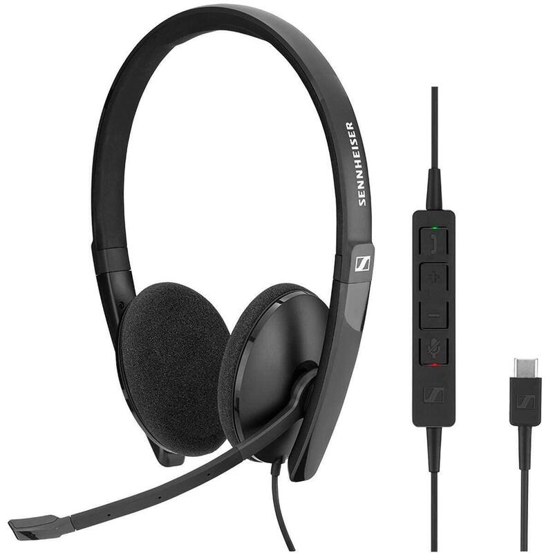 Epos Adapt 160t Usb-C Ii Adapt 100 Series Auricular En Oreja Cableado Usb-C Negro Certificado Para Equipos De Microsoft Optimizado Para Uc