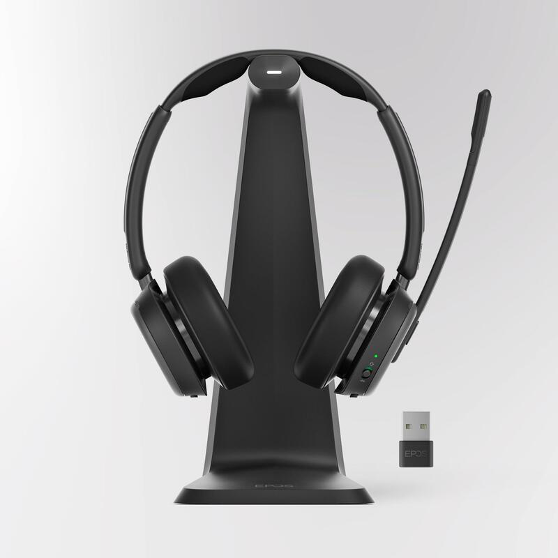 Epos Bluetooth Headset Impact 1000 Ms Uc Anc Wl Usb-C+A Stand