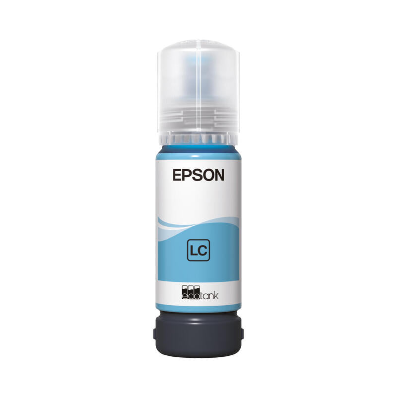 Epson 107 Cyan Light Botella De Tinta Original - C13t09b540