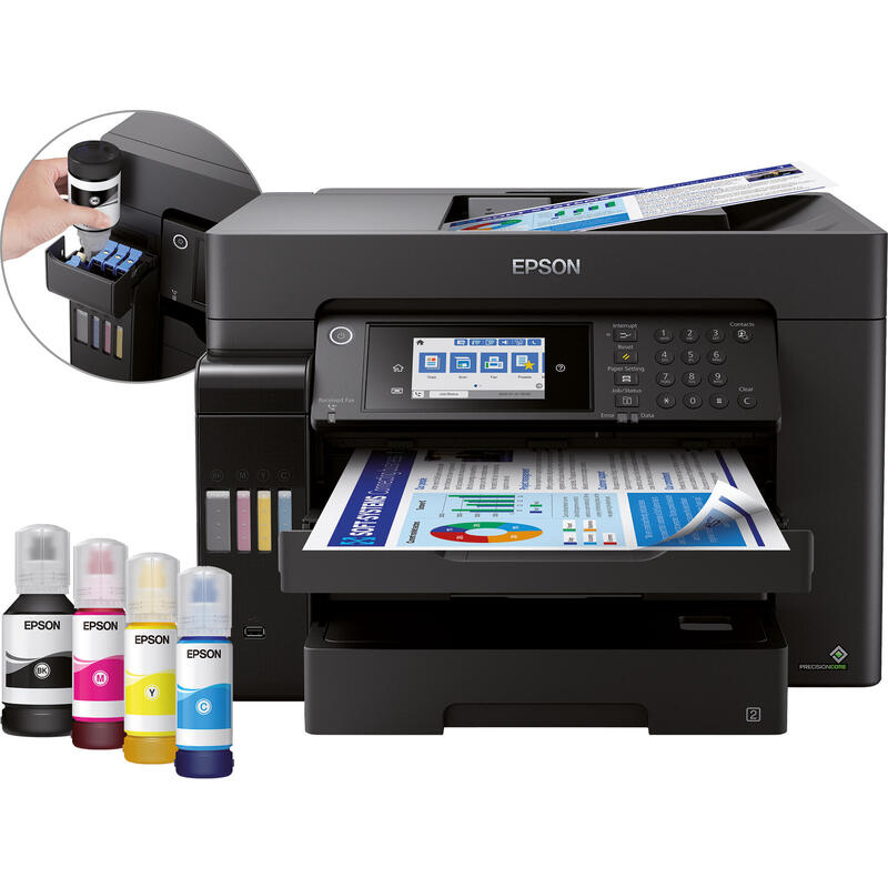 Epson Ecotank Et-16655 Bam Din A3+ 4in1 4 Farben Wifi Adf