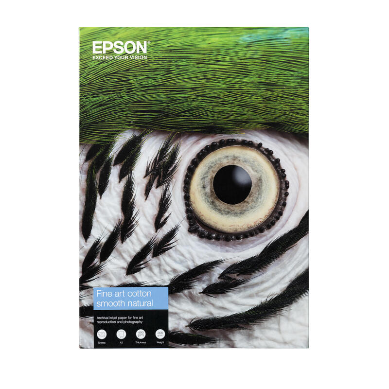 Epson Papel Fine Art Cotton Smooth Natural 300 G/M2 - A4