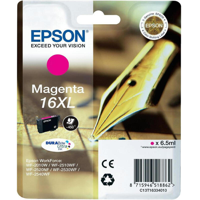 Epson Tinta Original Magenta Durabrite Ultra Ink - 16xl
