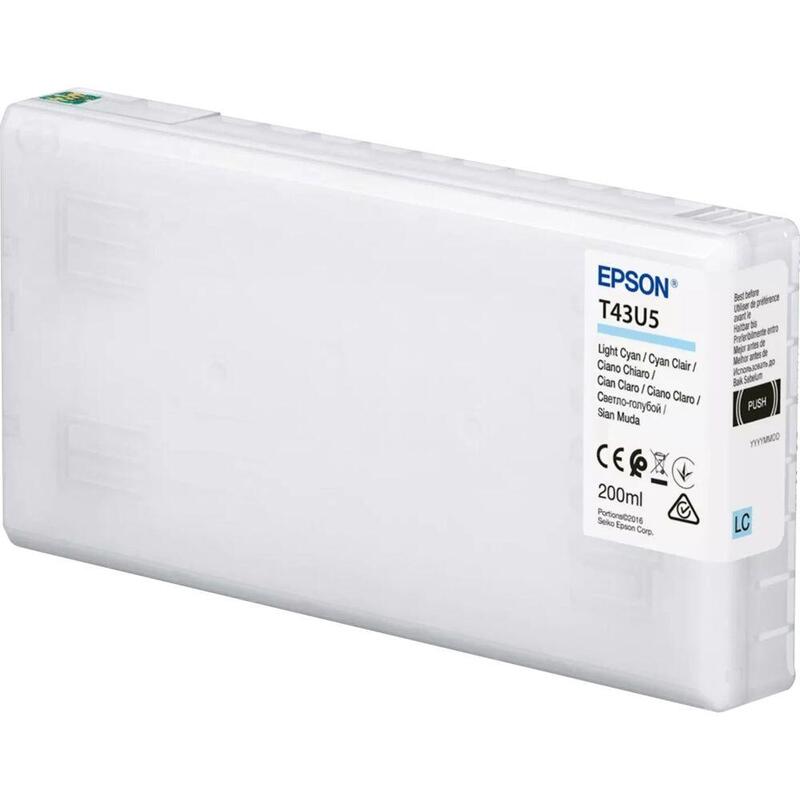 Epson Tintenpatrone Cyan T 43u 200 Ml T 43u24n