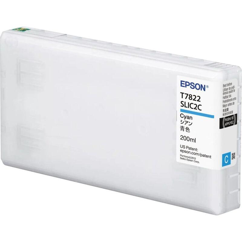 Epson Tintenpatrone Cyan T 782 200 Ml T 7822n