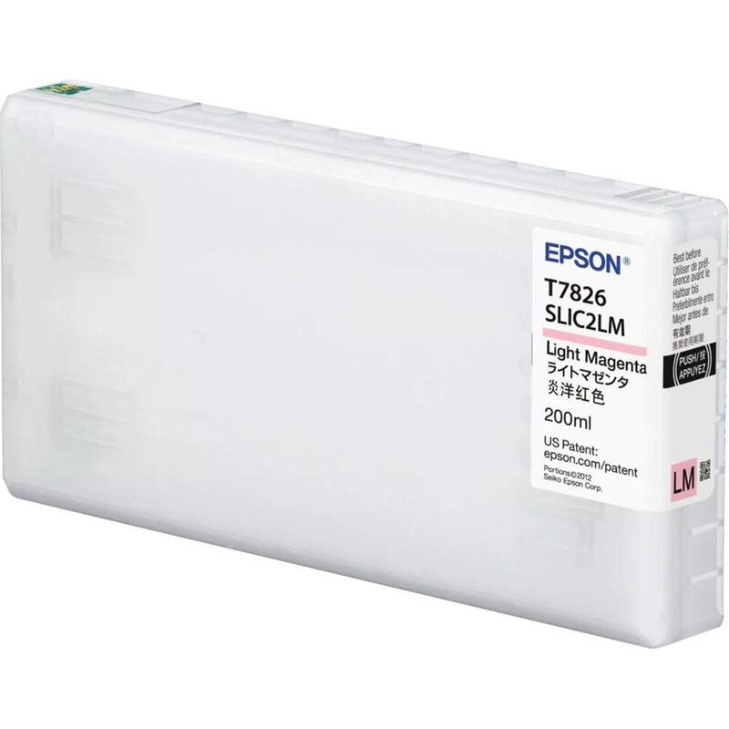 Epson Tintenpatrone Light Magenta T 782 200 Ml T 7826n