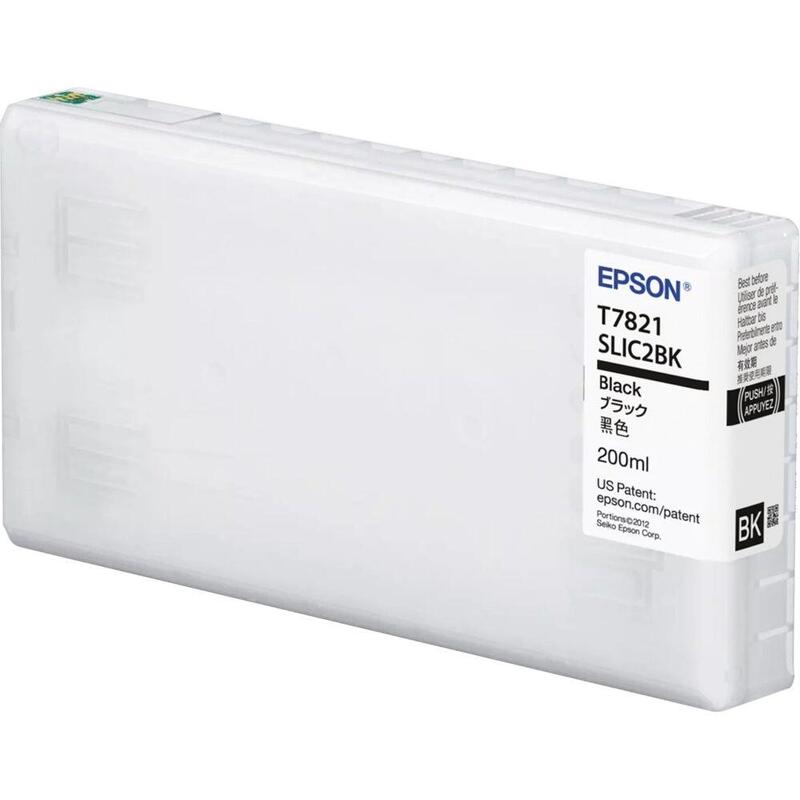 Epson Tintenpatrone Schwarz T 782 200 Ml T 7821n