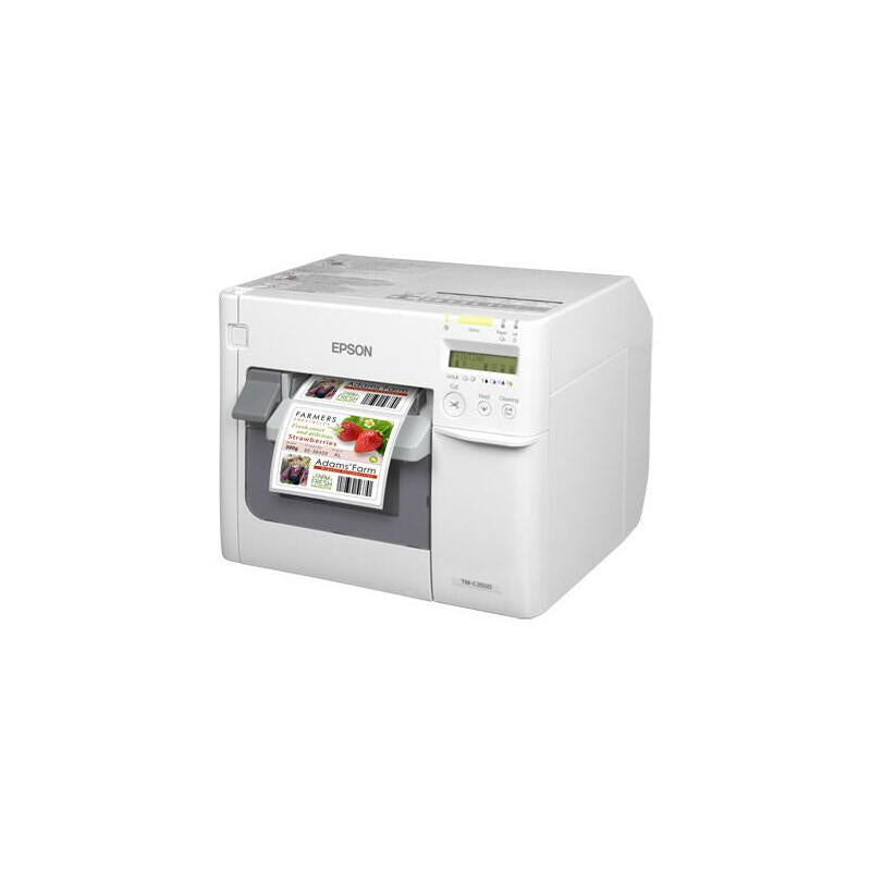 Epson Tm C3500impresora De Etiquetascolorchorro De Tinta112 Mm (Ancho)720 X 360 Ppphasta 103 Mm/Segundolan, Host Usb