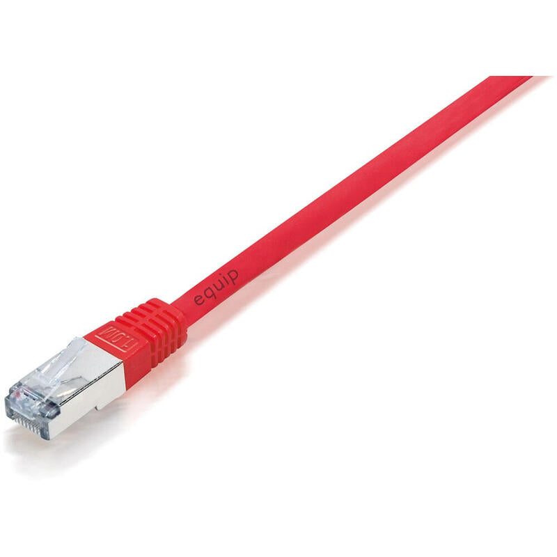 Equip Cable De Red Apantallado F/Utp Categoria 5e 3m Color Rojo