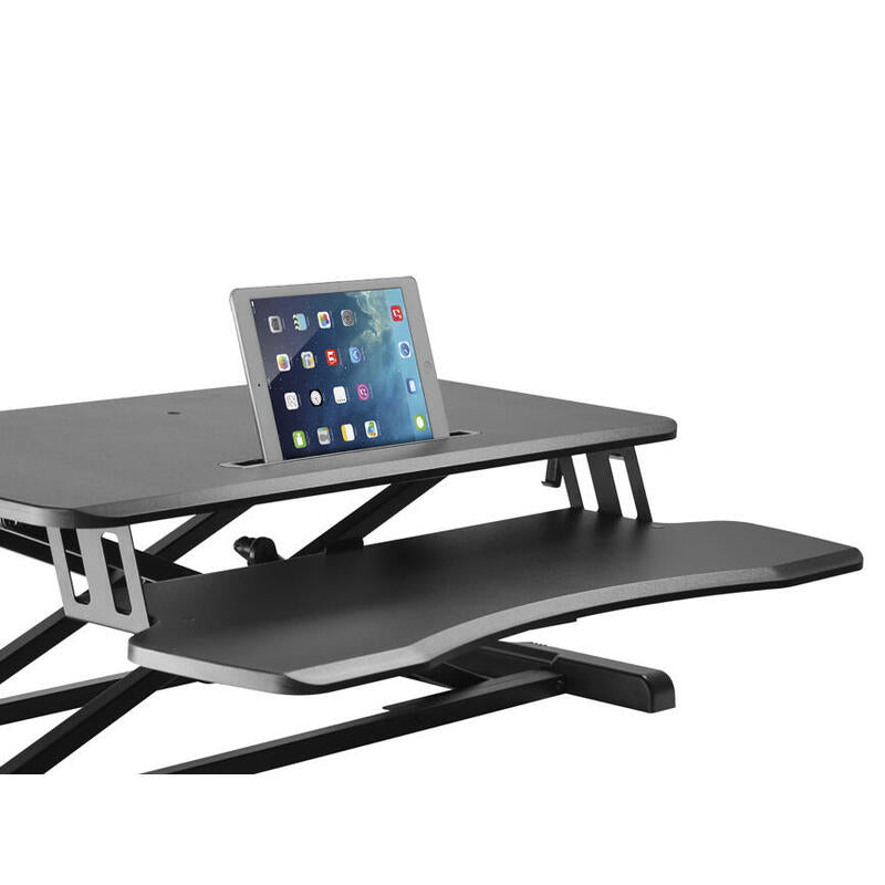 Equip Ergo Soporte Vertical Para Monitor Conectado Negro