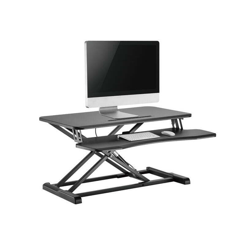 Equip Ergo Soporte Vertical Para Monitor Conectado Negro