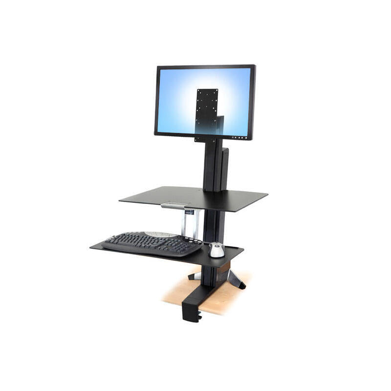 Ergotron 97-845 Mueble Y Soporte Para Dispositivo Multimedia Negro Carro Para Administración De Tabletas