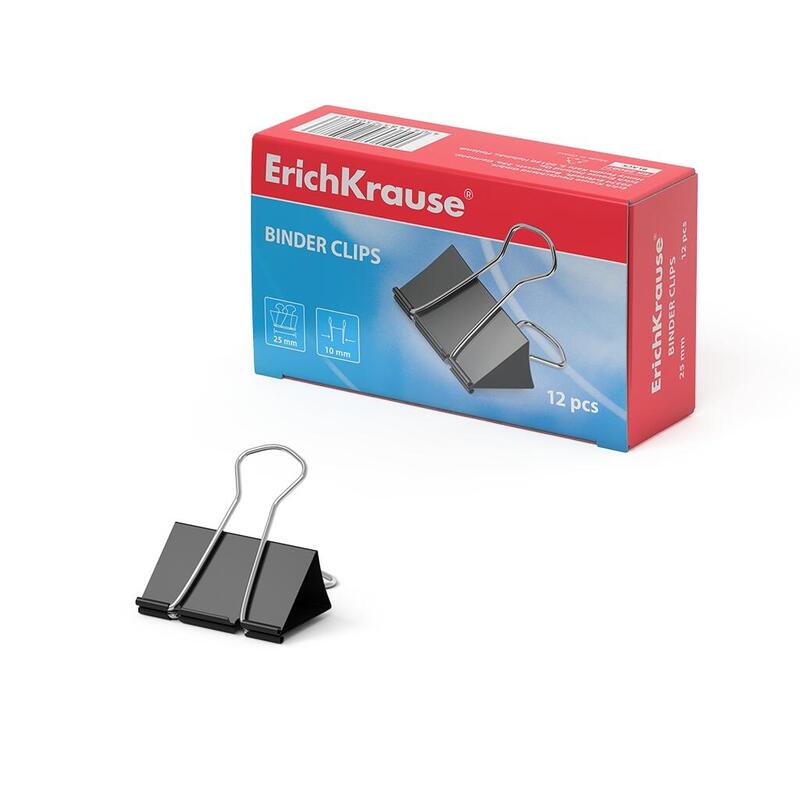 Erichkrause Pinzas Para Papeles - Alambre De Acero De Alta Calidad - Resistencia Mejorada - Capacidad Hasta 110 Hojas - Resistente A La Corrosion - Color Metalico