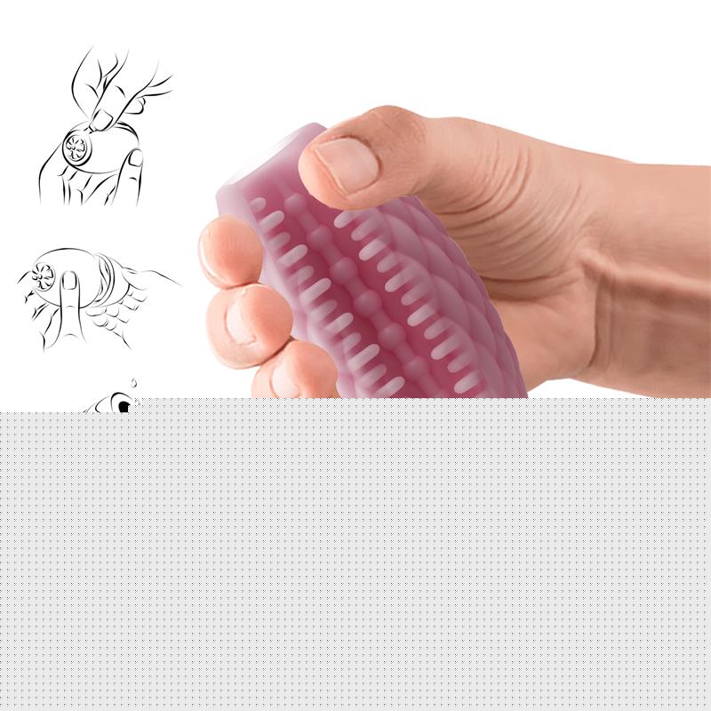 Pretty Love - Athena Eros Masturbador Masculino Silicona Rosa