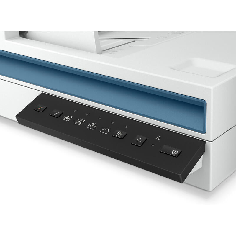 Escáner Documental Hp Scanjet Pro 2600 F1 Con Alimentador De Documentos Adf Doble Cara