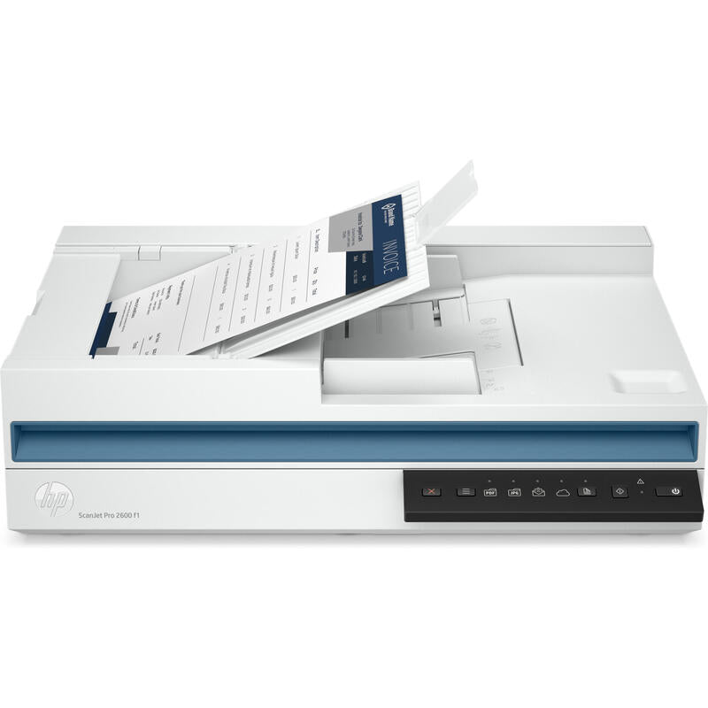 Escáner Documental Hp Scanjet Pro 2600 F1 Con Alimentador De Documentos Adf Doble Cara