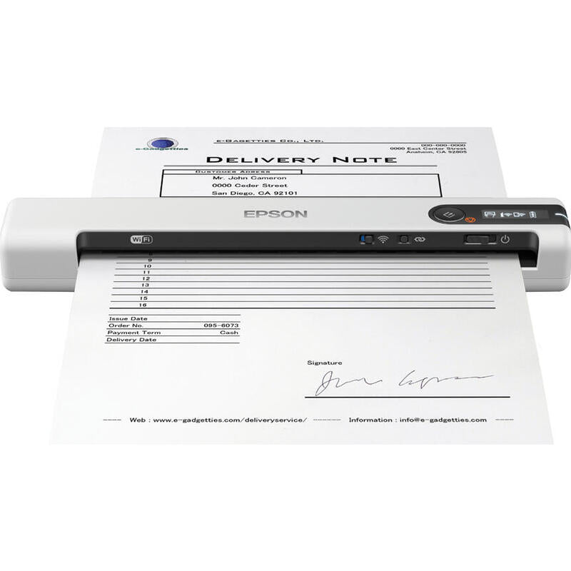 Escáner Profesional Portátil Epson Workforce Ds-80w