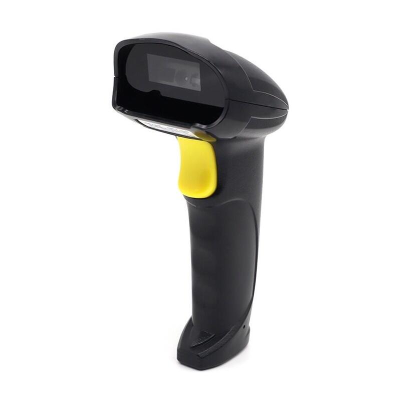 Escáner Qoltec 50853 De Código De Barras Láser 1d 2d Negro