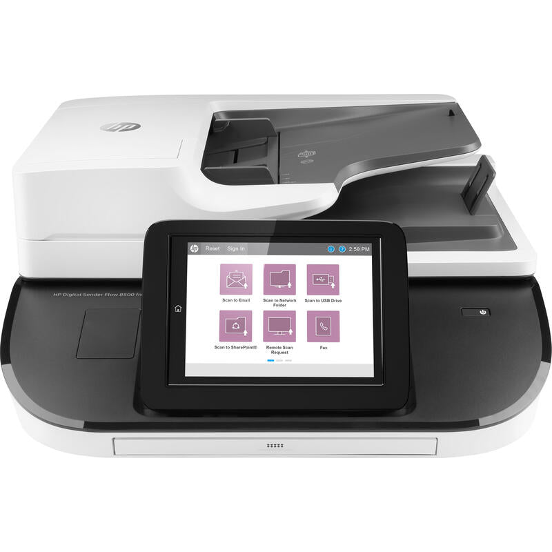 Escaner Scanjet Entreprise Flow 8500 Fn2 Hp Estación De Trabajo Para Captura De Documentos Hp Digital Sender Flow 8500 Fn2