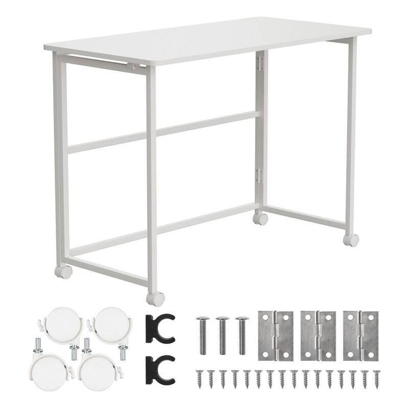Escritorio, Stolik Con Ruedas Mc-1250w 100x50 Cm Blat, Max 50kg Blanco