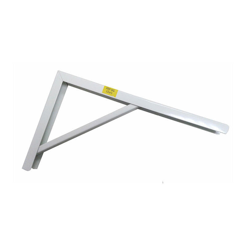 Escuadra De Acero Blanco Robusto 20x30cm Edm