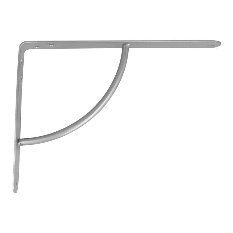 Escuadra De Acero Gris Metal (S) 8849 150 X 125 Mm