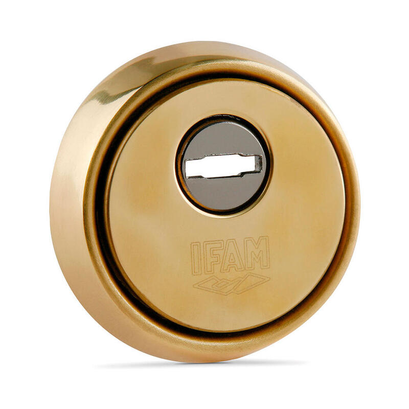 Escudo Es610l Acabado Latón. Ø64mm. Ifam