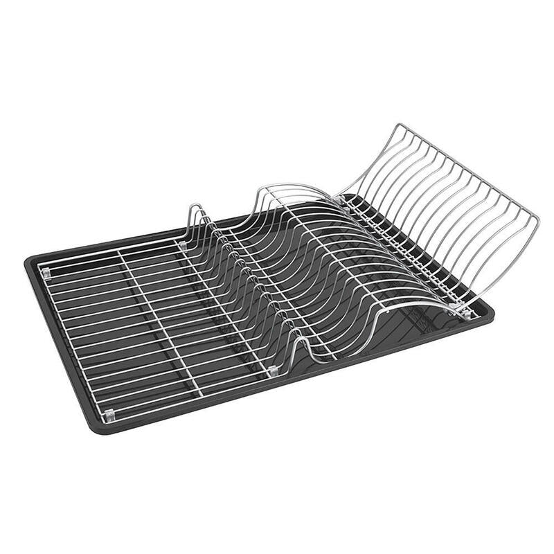 Escurreplatos Con Ala Abatible 'Wing-Tex' 50x31x11cm Metaltex
