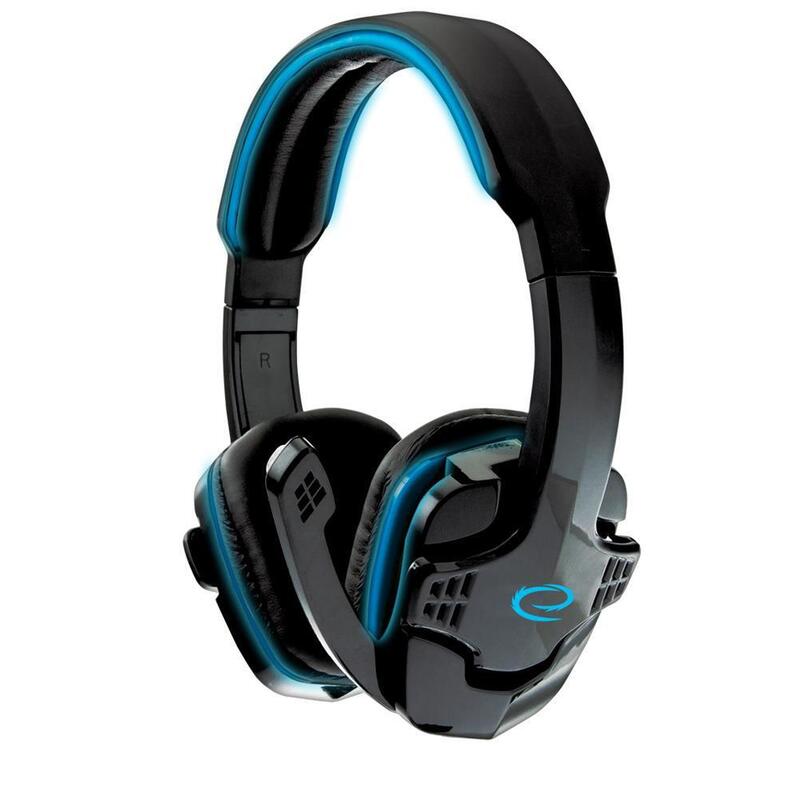 Esperanza Egh310b Raven - Auriculares Estéreo Con Microfono Gaming - Azul