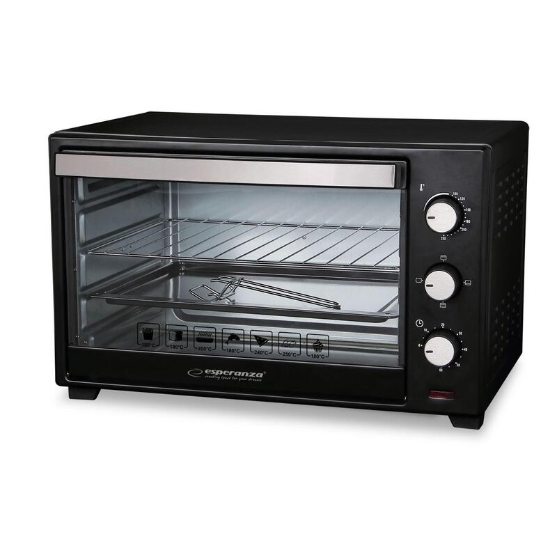 Esperanza Eko008 Mini Horno 20 L 1600 W Negro