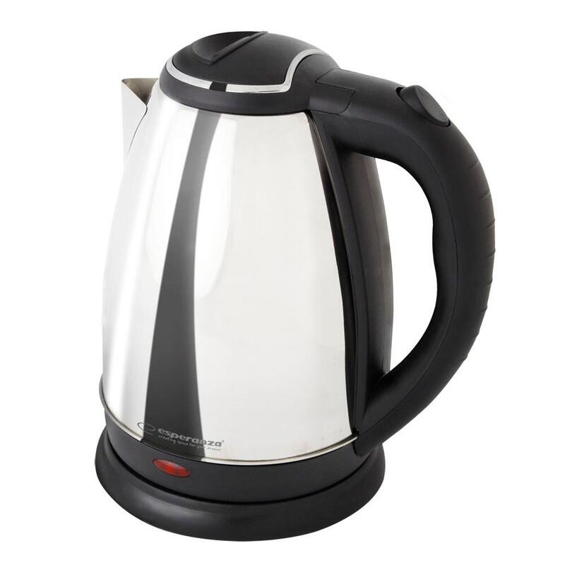 Esperanza Hervidor Ekk104s Plata Acero Inoxidable Plástico 2200 W 1,8 L
