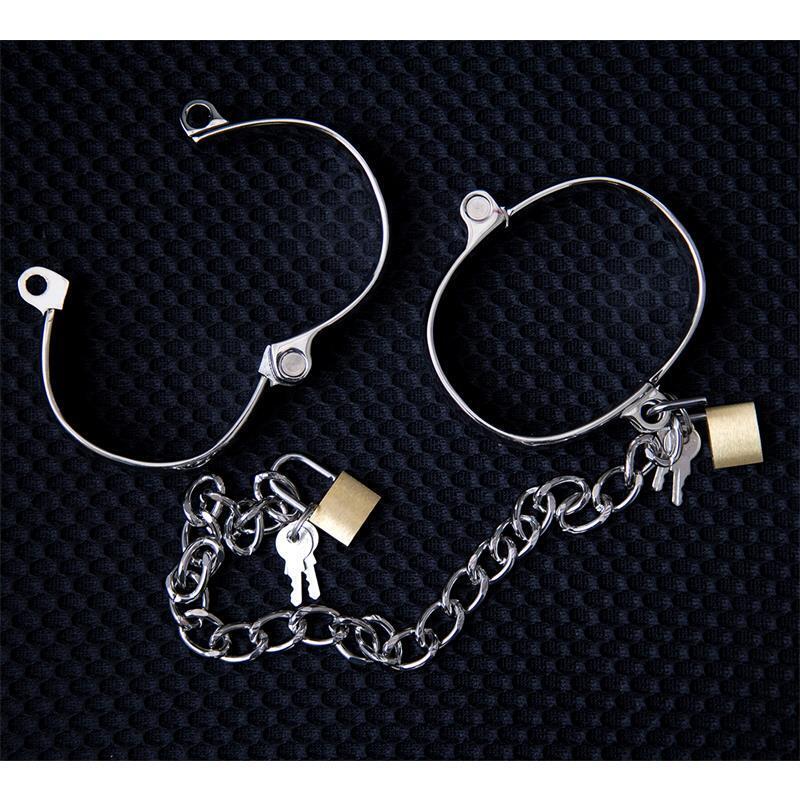 Esposas De Metal Para Tobillos Mujer Plata