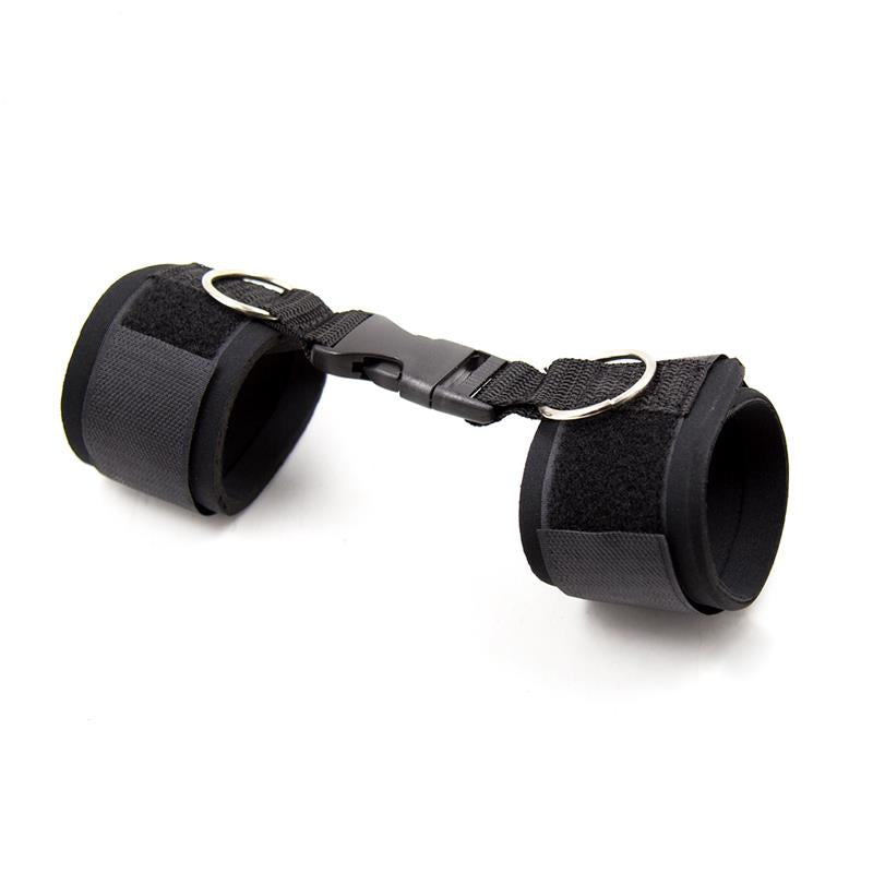 Esposas De Neopreno Para Tobillos Con Velcro Negro